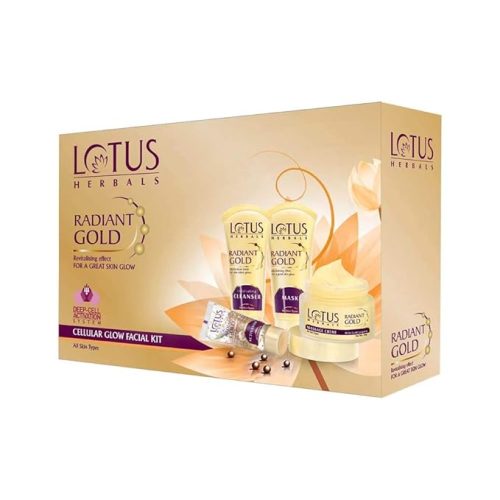 Gold Cellular Glow 5 in 1 Facial Kit