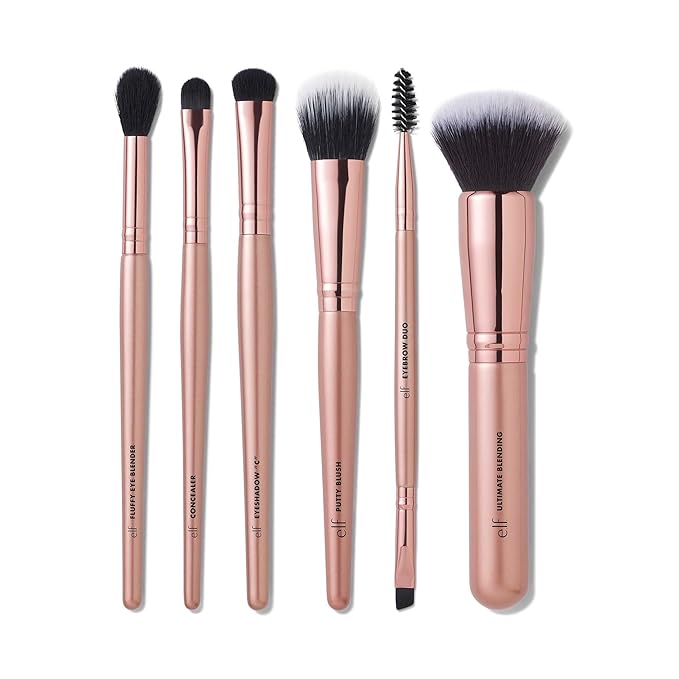 e.l.f. Flawless Face Kit, 6-Piece Brush